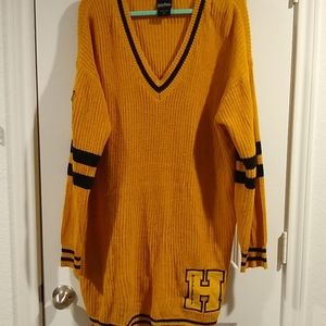 Hufflepuff sweater dress